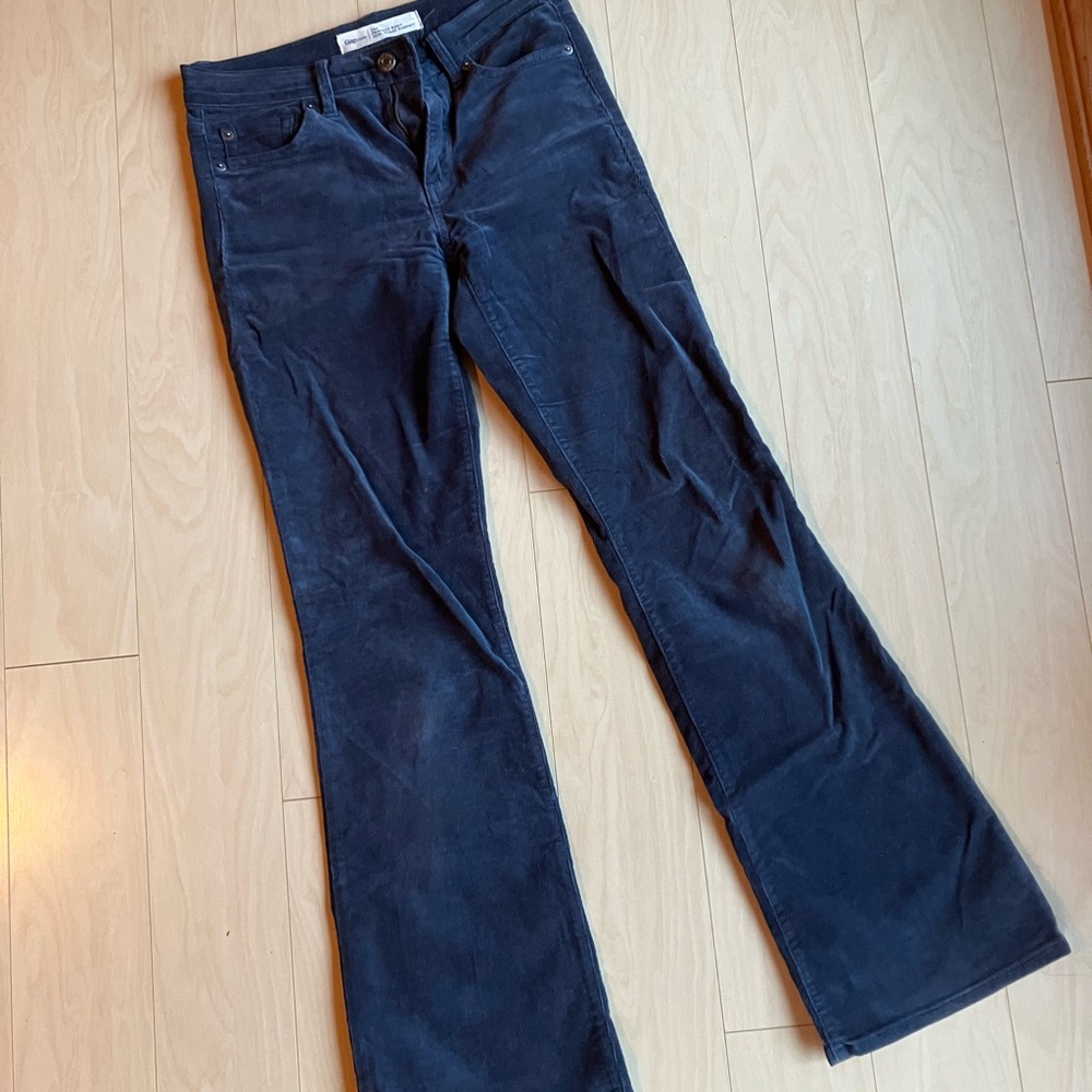 GAP Navy Corduroy Bootcut Pants